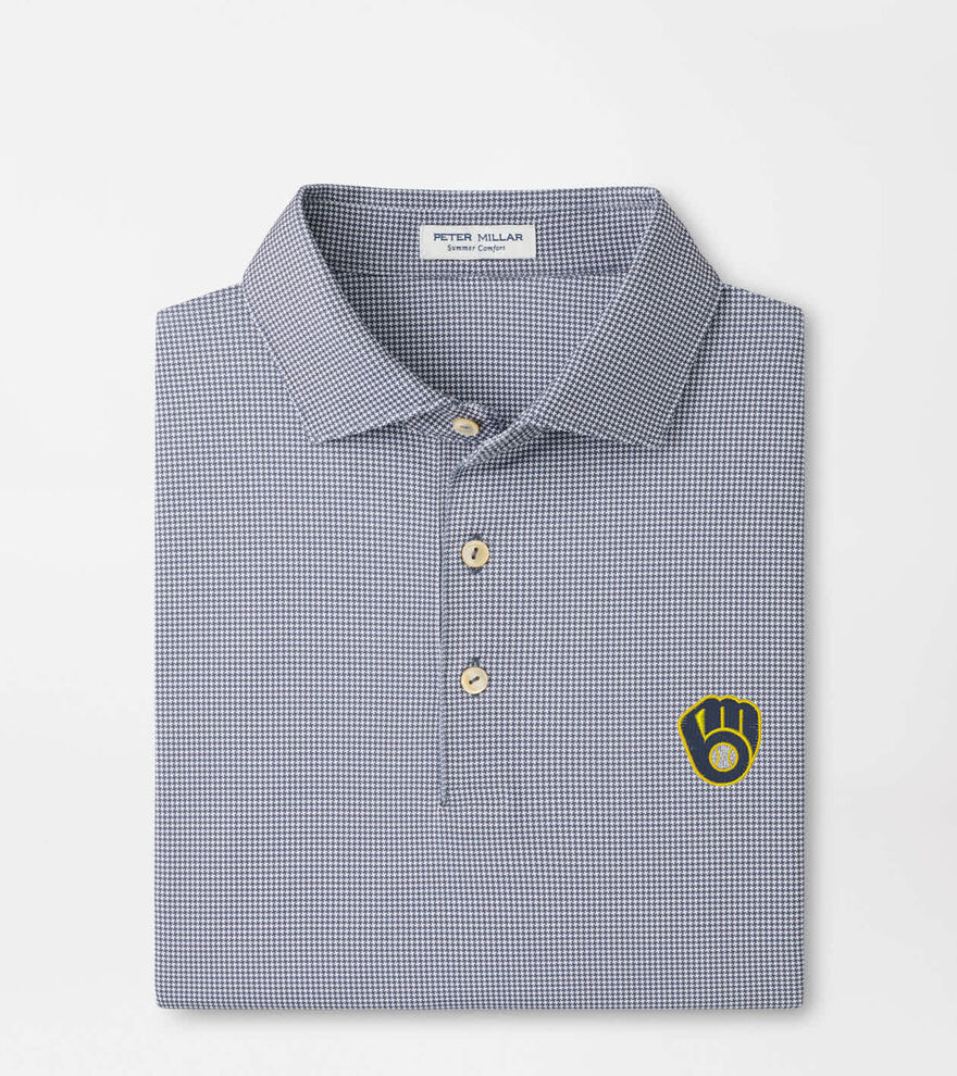 Milwaukee Brewers Border Performance Jersey Polo