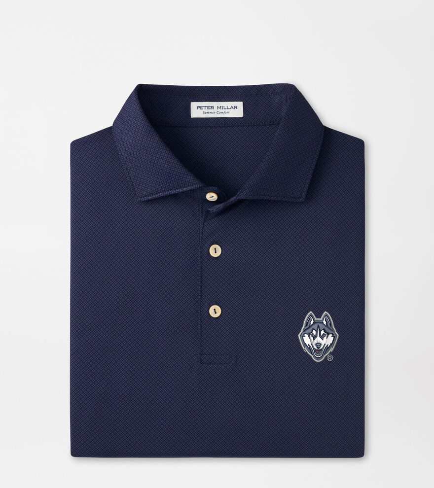 UConn Hugo Performance Jersey Polo image number 1