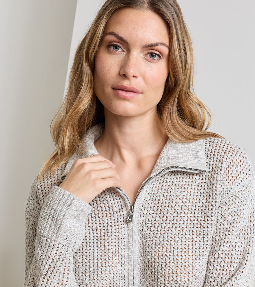 Emory Full-Zip Cardigan Sweater image number 4