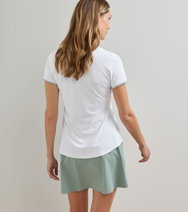 Canterbury Tipped Sport Mesh Short Sleeve Polo - Alternate Image 1