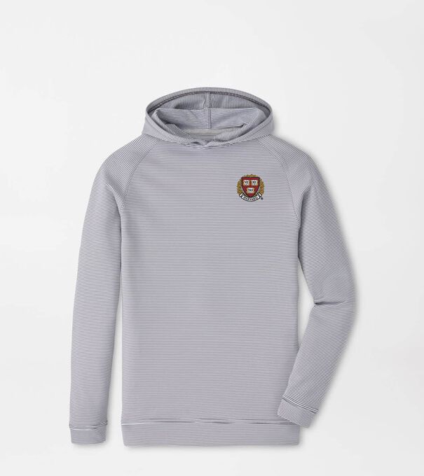 Harvard Pine Youth Sugar Stripe Performance Hoodie