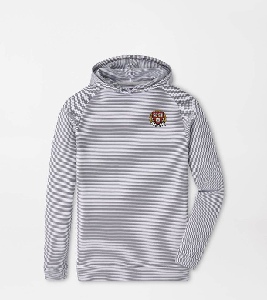 Harvard Pine Youth Sugar Stripe Performance Hoodie