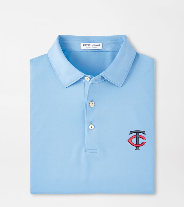 Minnesota Twins Solid Performance Jersey Polo