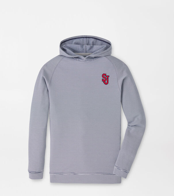 St. Johns University Pine Youth Sugar Stripe Performance Hoodie
