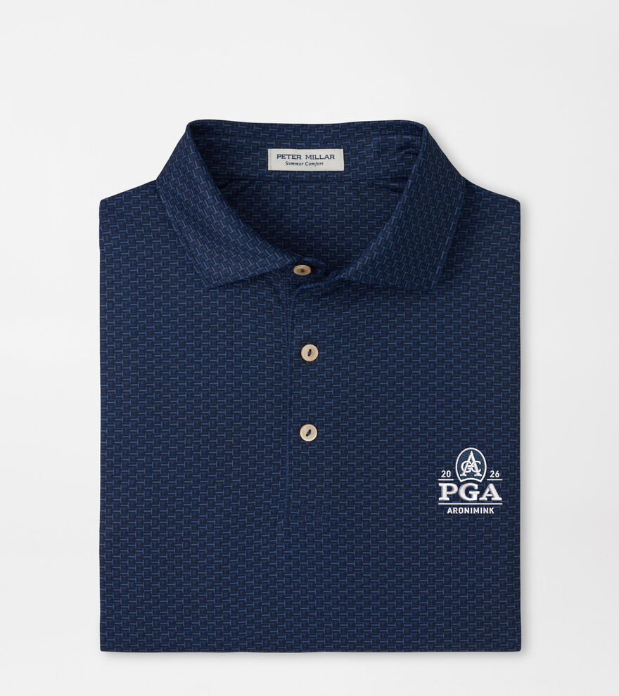 PGA Championship Bunker Bar Performance Jersey Polo image number 2