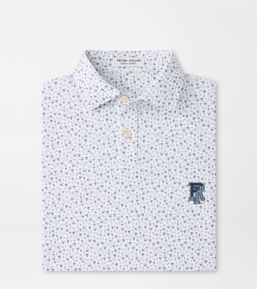 Rhode Island Buzzer Beater Youth Performance Jersey Polo image number 1