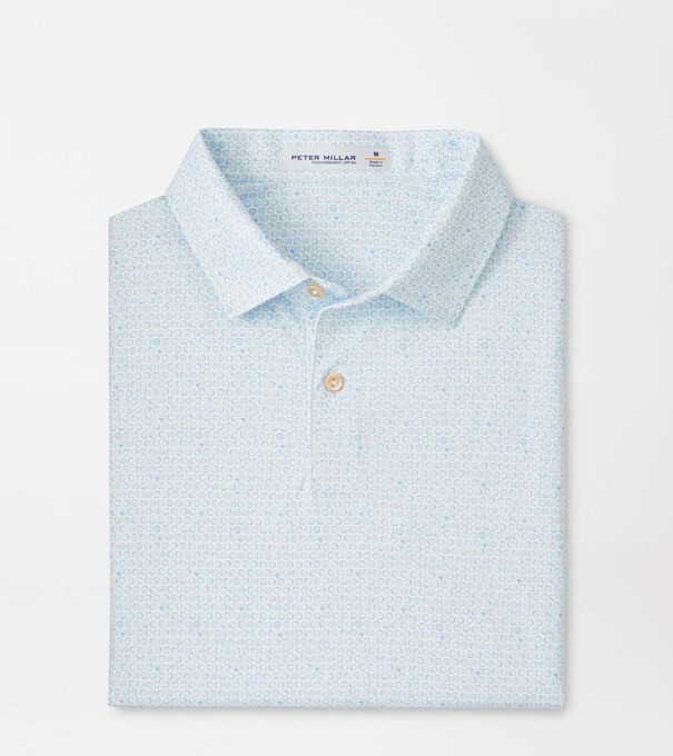 Featherweight Hoops Performance Polo