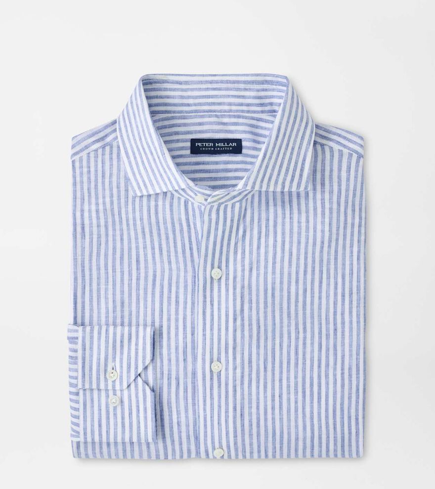 Astino Lino Stripe Sport Shirt image number 1