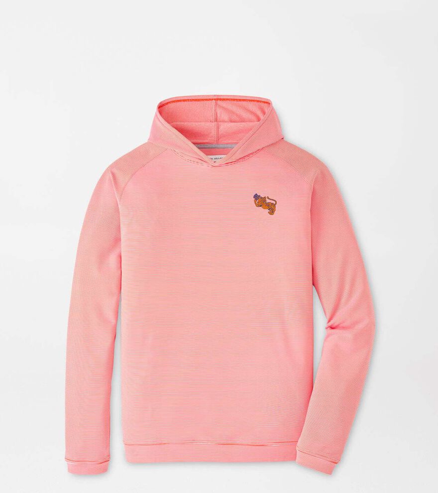 Clemson Vault Pine Sugar Stripe Performance Hoodie