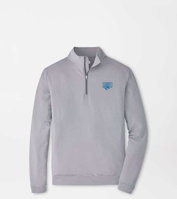 Fayettville State Perth Sugar Stripe Performance Quarter-Zip