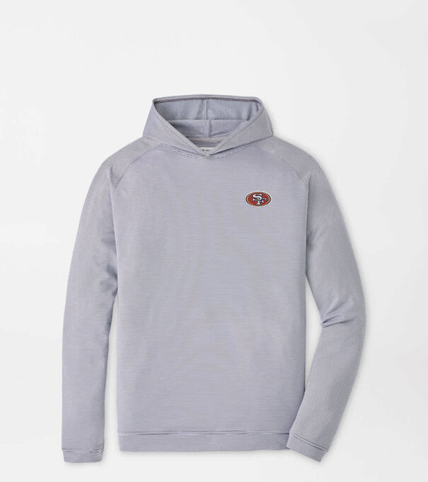 San Francisco 49ers Pine Sugar Stripe Performance Hoodie