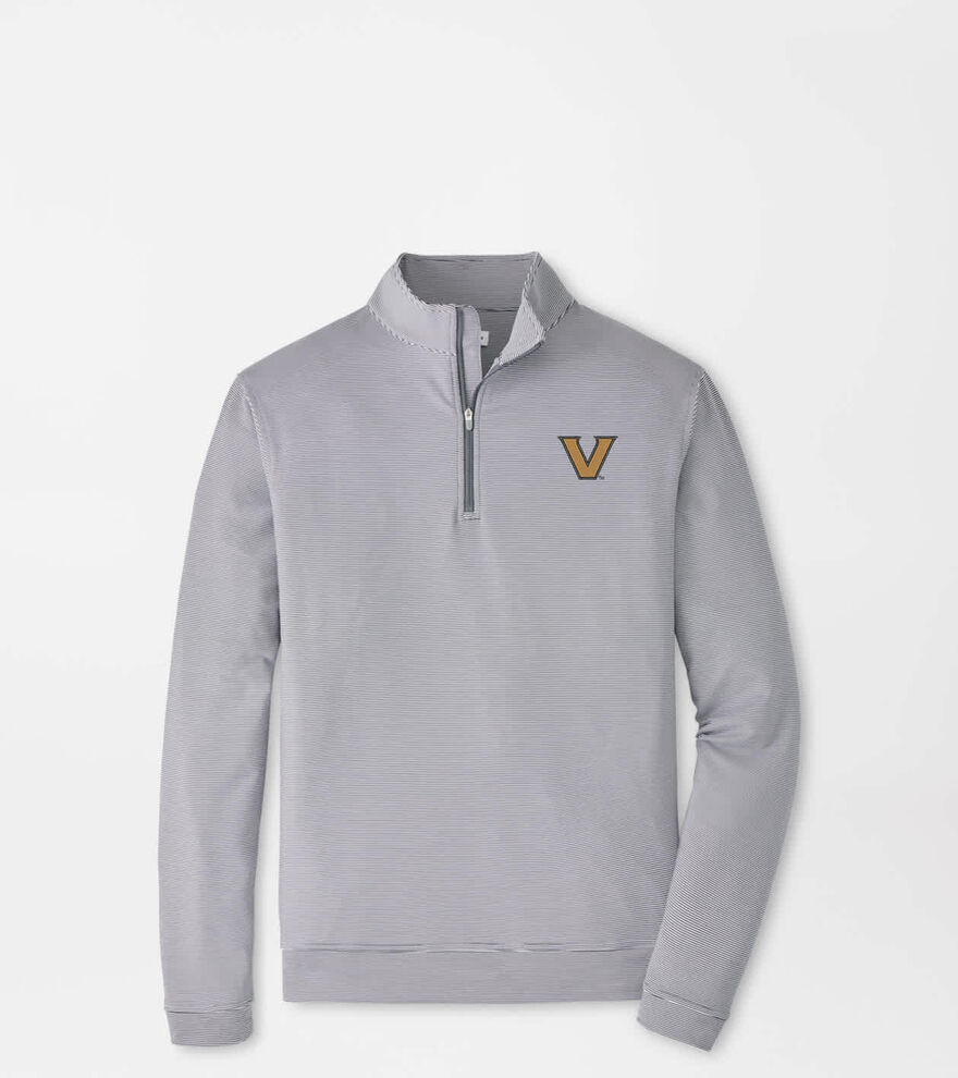 Vanderbilt Perth Sugar Stripe Performance Quarter-Zip