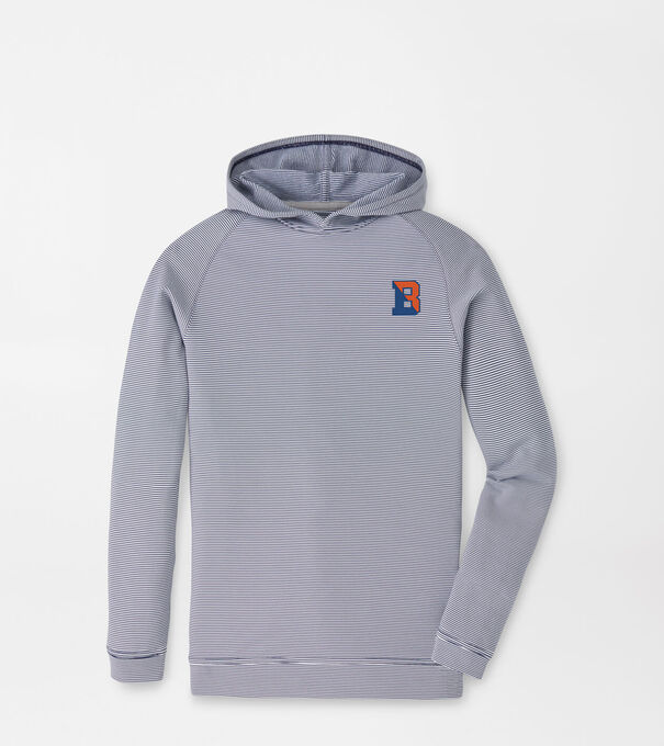 Bucknell Pine Youth Sugar Stripe Performance Hoodie