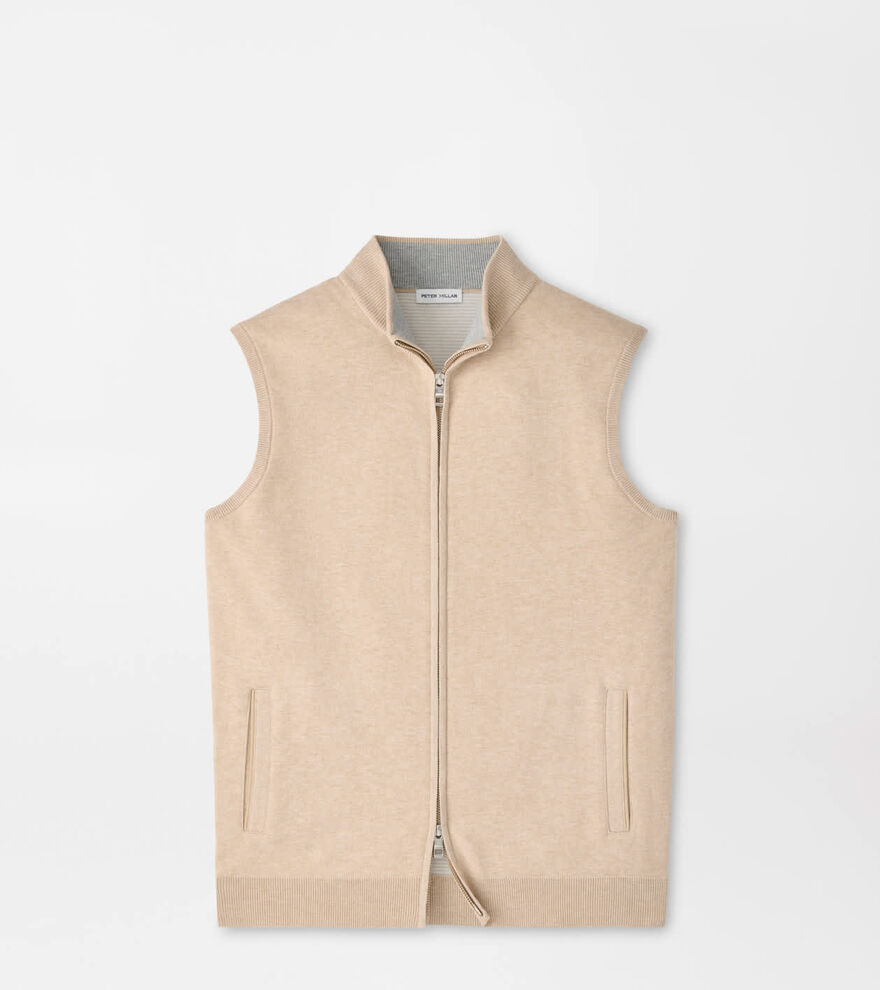 Coolspun Lite Full-Zip Sweater Vest image number 1