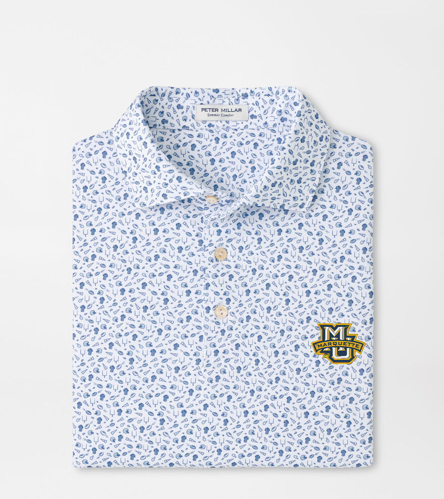 Marquette Kick Off Performance Jersey Polo image number 1