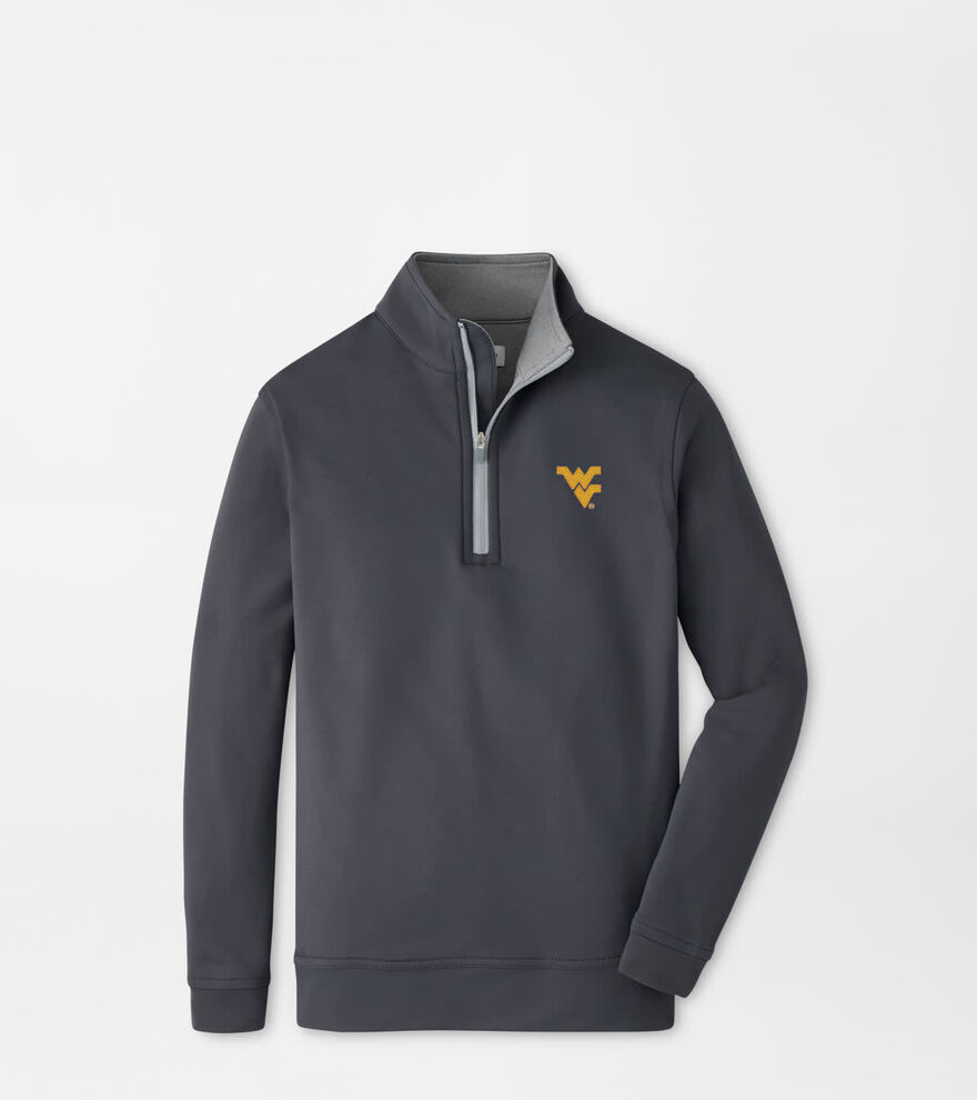 West Virginia Perth Youth Performance Quarter-Zip