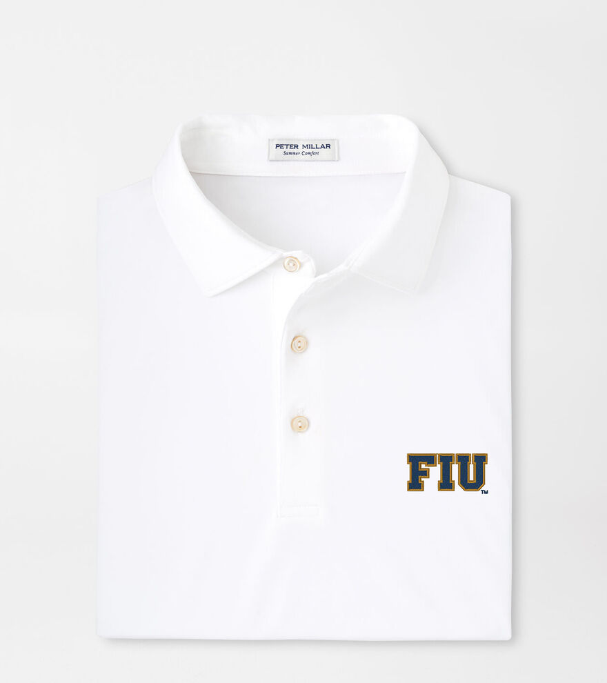 Florida International University Solid Performance Jersey Polo image number 1