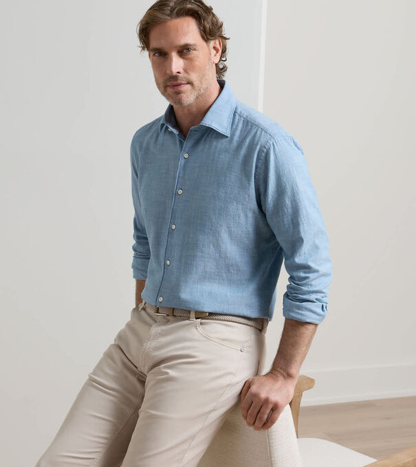Japanese Selvedge Sport Shirt - Alternate Image 1