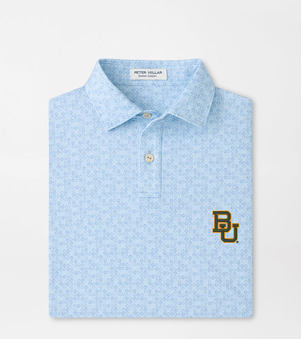 Baylor Bases Loaded Youth Performance Jersey Polo