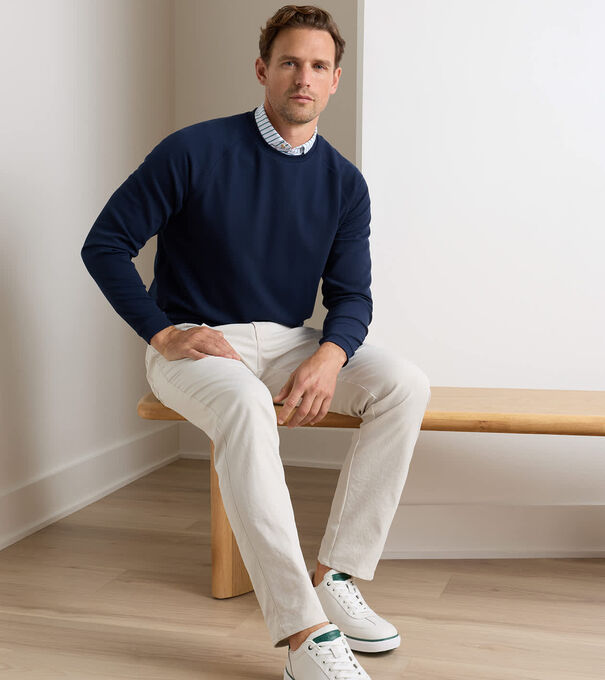 Cradle Piqu&eacute; Performance Crewneck - Alternate Image 1