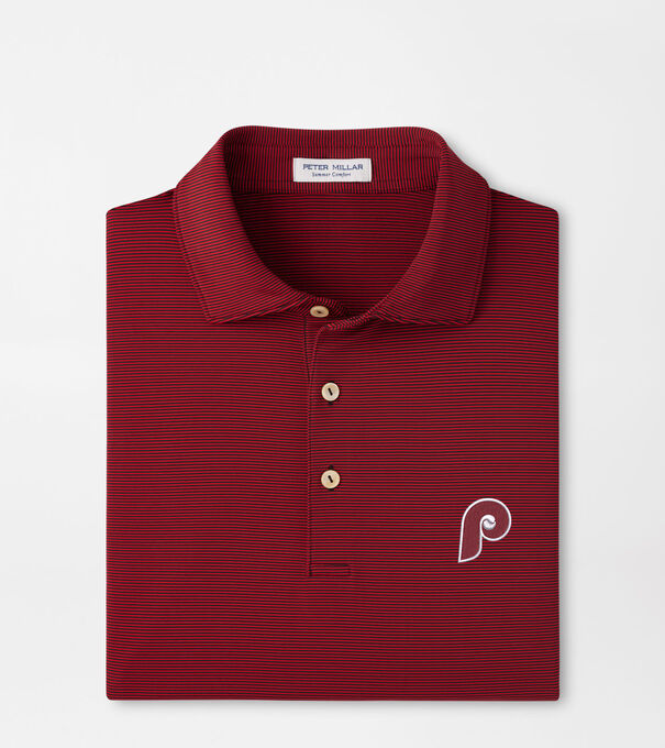 Cooperstown Philadelphia Phillies Jubilee Performance Jersey Polo