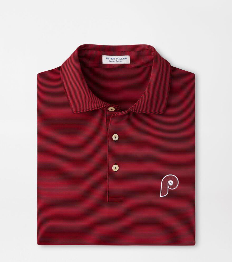 Cooperstown Philadelphia Phillies Jubilee Performance Jersey Polo image number 1