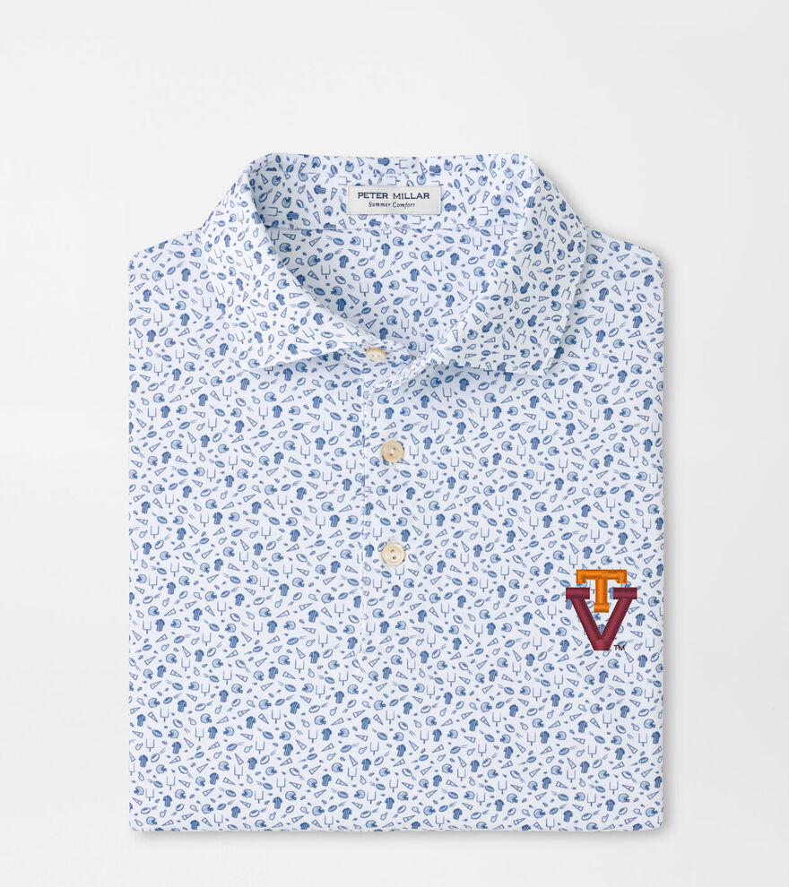 Virginia Tech Vault Kick Off Performance Jersey Polo image number 1