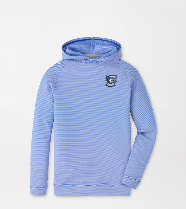 Creighton Pine Youth Sugar Stripe Performance Hoodie