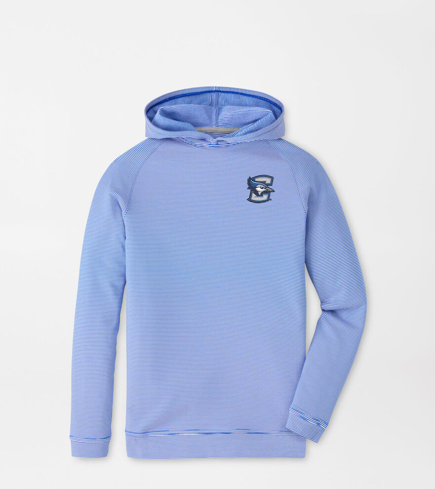 Creighton Pine Youth Sugar Stripe Performance Hoodie image number 1