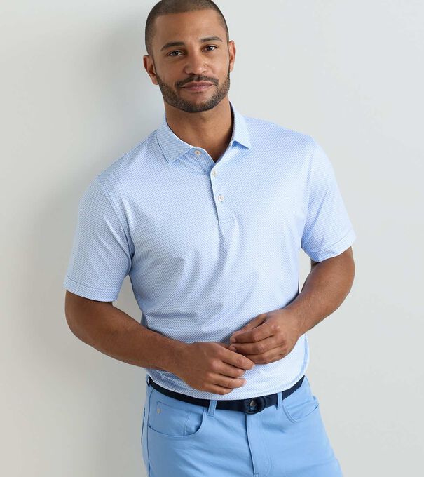 Medina Performance Jersey Polo - Alternate Image 1