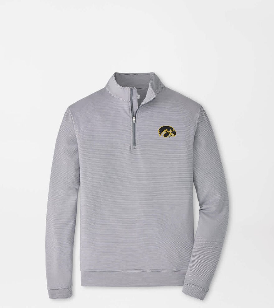 Iowa Perth Sugar Stripe Performance Quarter-Zip