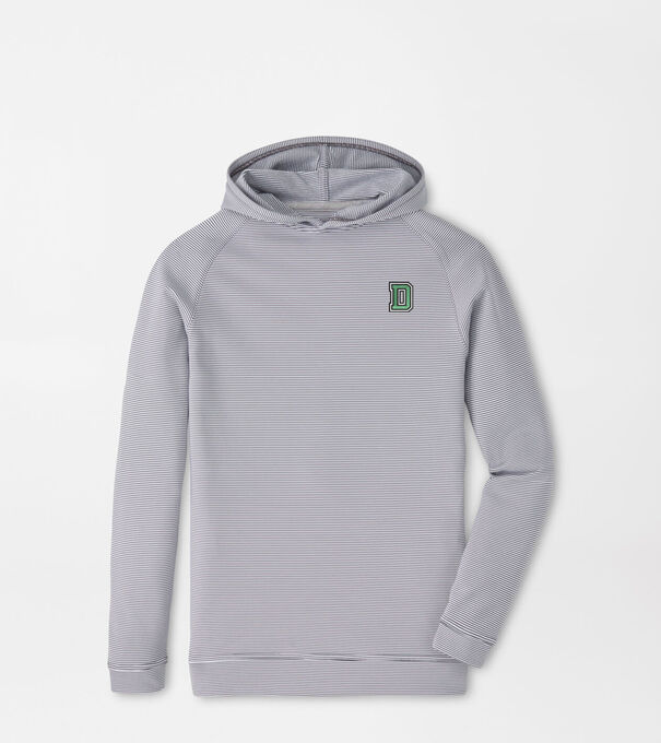 Dartmouth Pine Youth Sugar Stripe Performance Hoodie