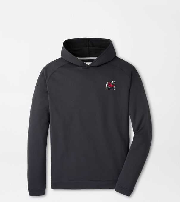 Georgia Standing Bulldog Pine Performance Hoodie