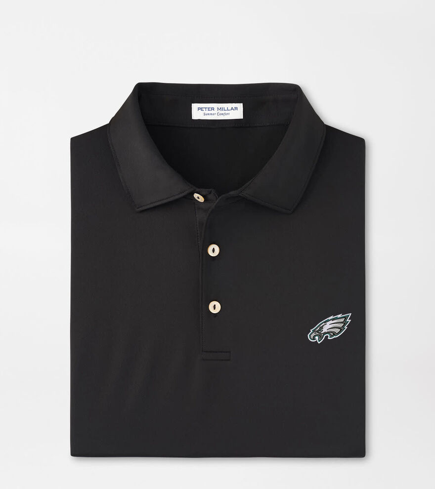 Philadelphia Eagles Solid Performance Jersey Polo image number 1