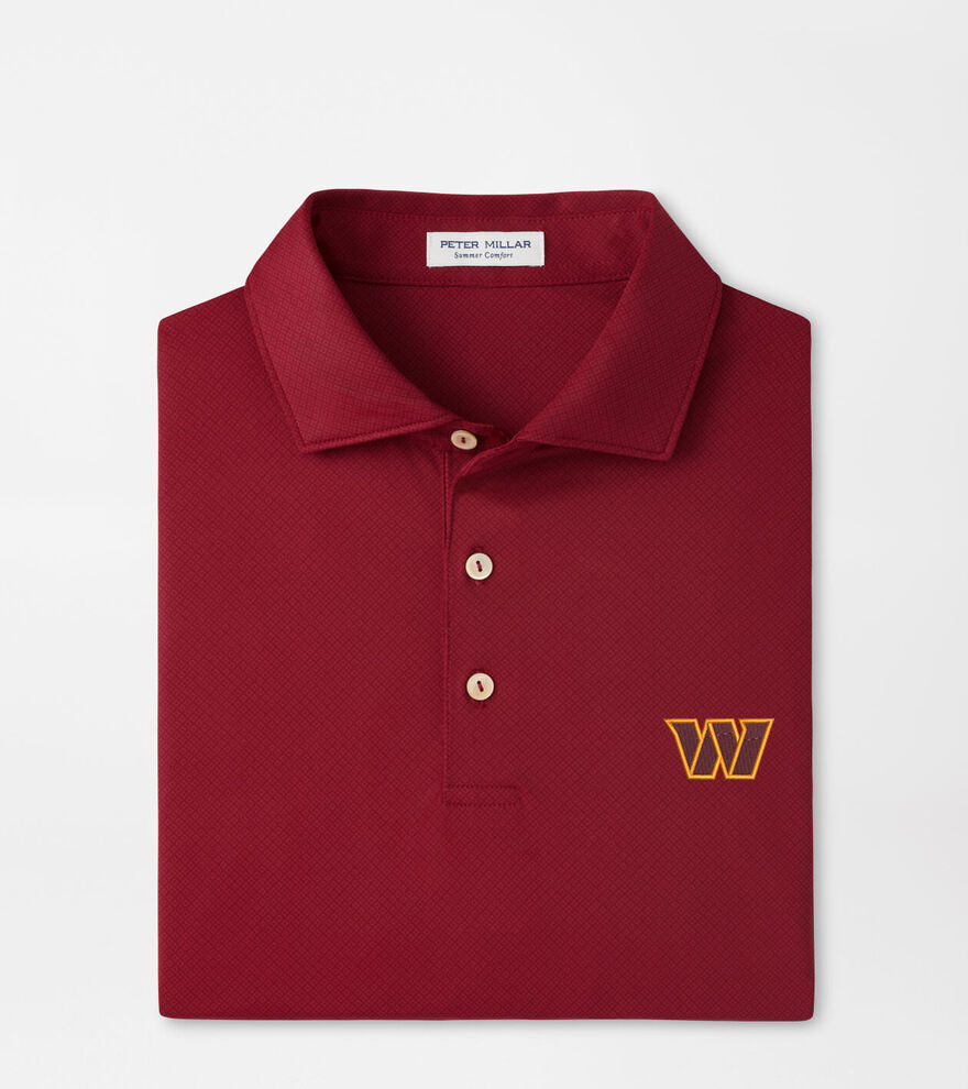 Washington Commanders Hugo Performance Jersey Polo image number 1
