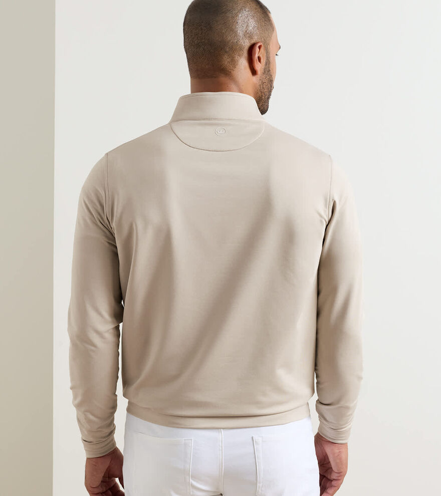 Perth M&eacute;lange Performance Quarter-Zip - Alternate Image 2