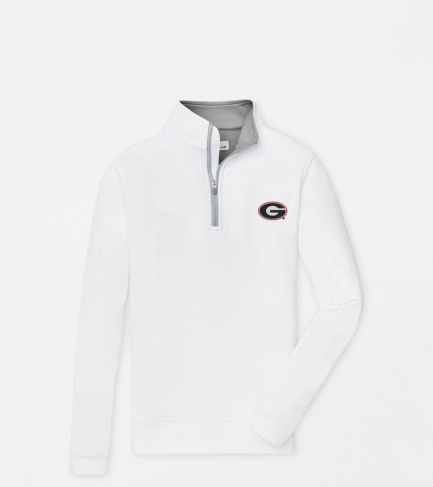 Georgia Perth Youth Performance Quarter-Zip image number 1