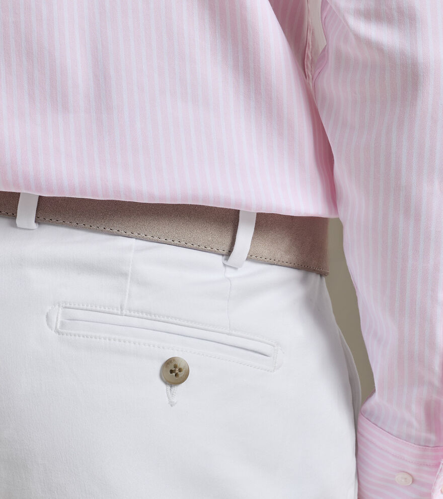 Signature Sateen Flat Front Trouser image number 4