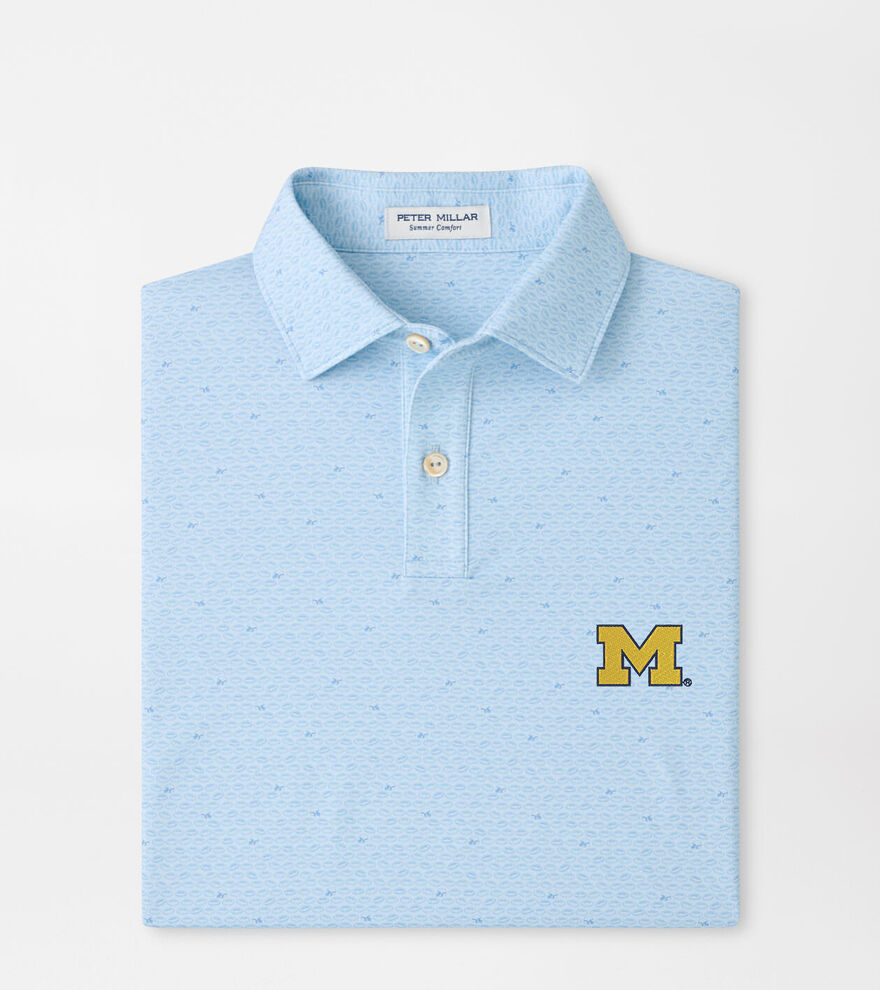 Michigan On The Ball Youth Performance Jersey Polo image number 1