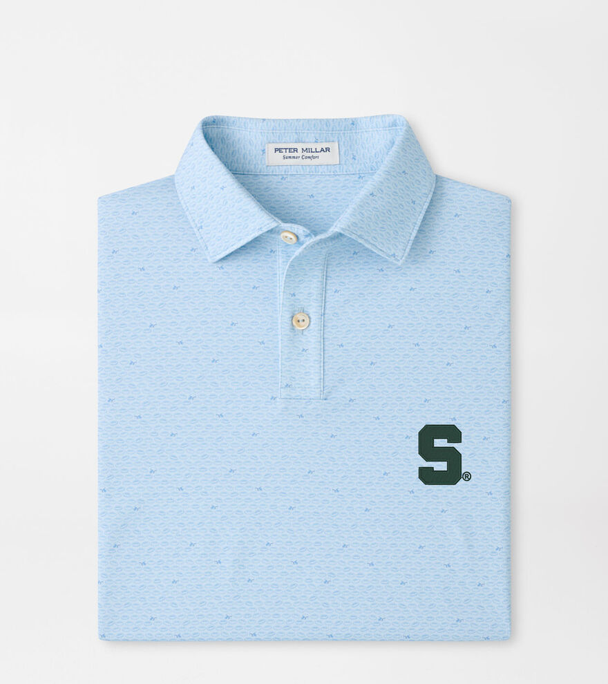 Michigan State On The Ball Youth Performance Jersey Polo image number 1