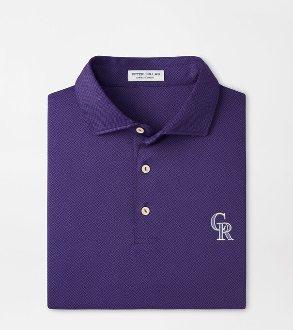 Colorado Rockies Hugo Performance Jersey Polo