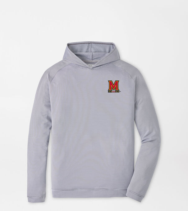 Maryland Pine Sugar Stripe Performance Hoodie
