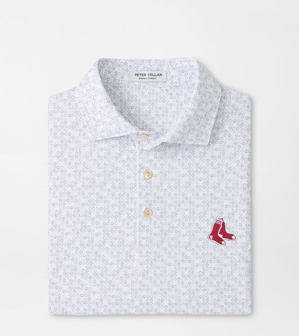 Cooperstown Boston Red Sox Bases Loaded Performance Jersey Polo