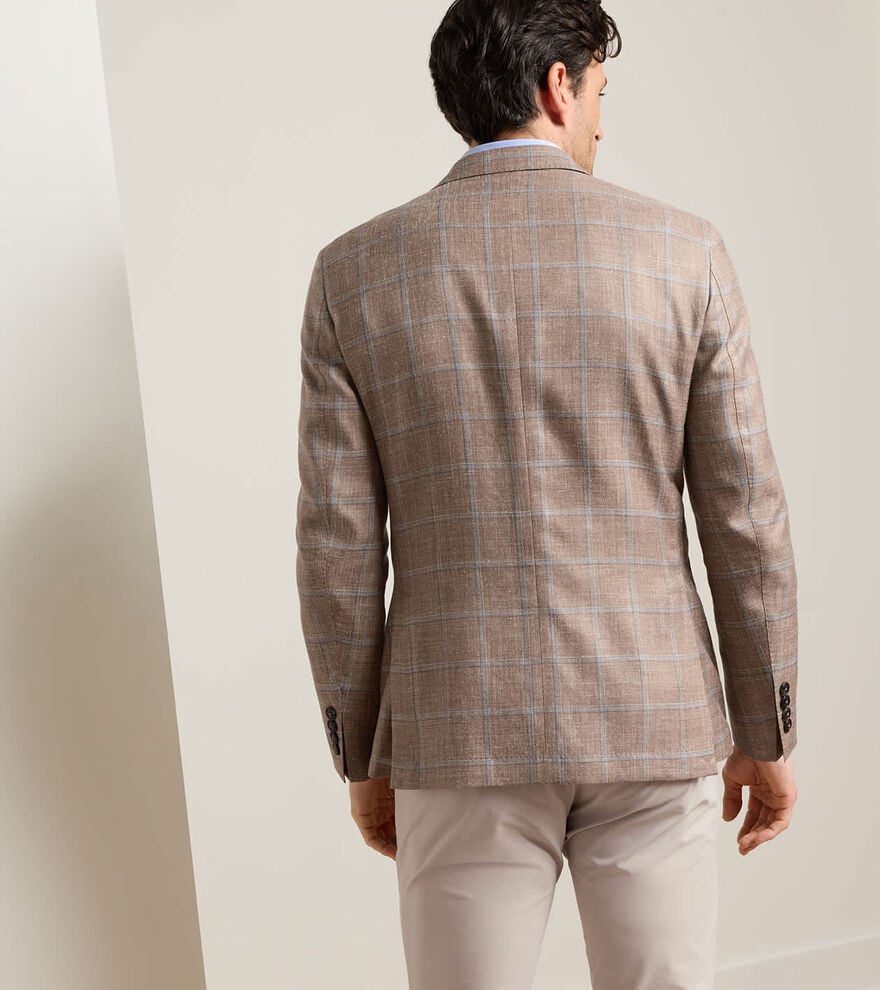 Bowen Windowpane Soft Jacket - Alternate Image 2