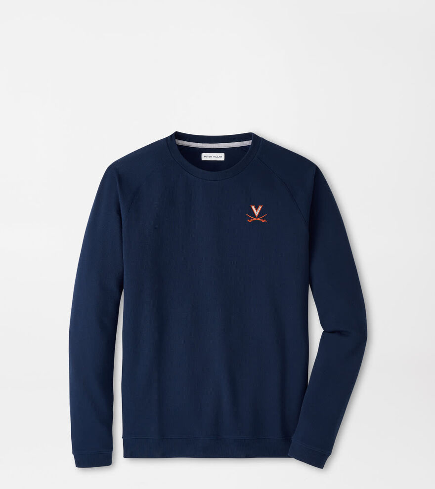 Virginia Cradle Piqu&eacute; Performance Crewneck image number 1