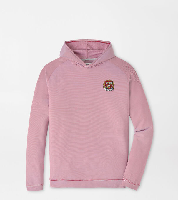 Harvard Pine Sugar Stripe Performance Hoodie