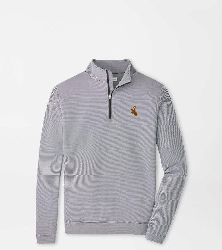 Wyoming Perth Sugar Stripe Performance Quarter-Zip