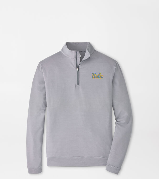 UCLA Perth Sugar Stripe Performance Quarter-Zip