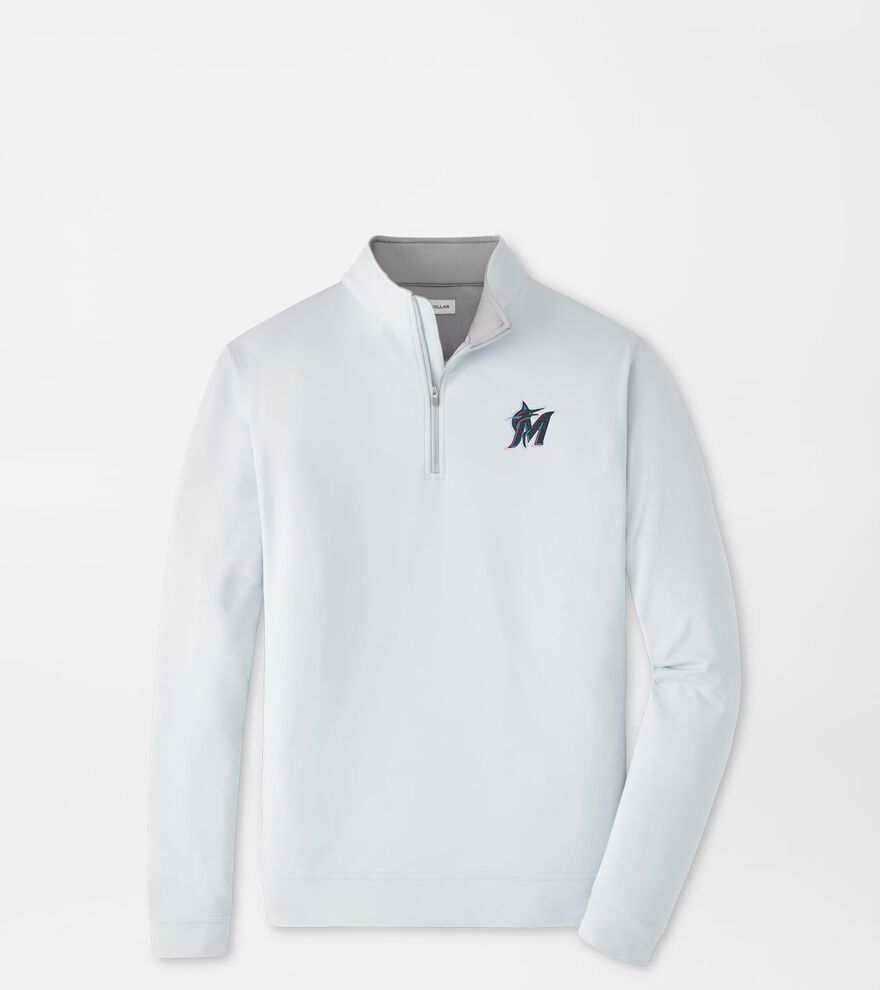 Miami Marlins Perth Performance Quarter-Zip