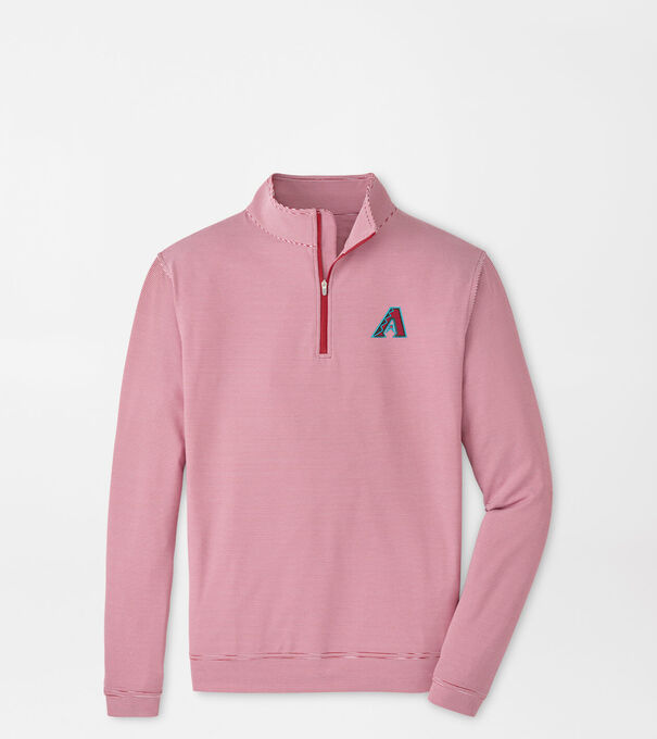 Arizona Diamondbacks Perth Sugar Stripe Performance Quarter-Zip